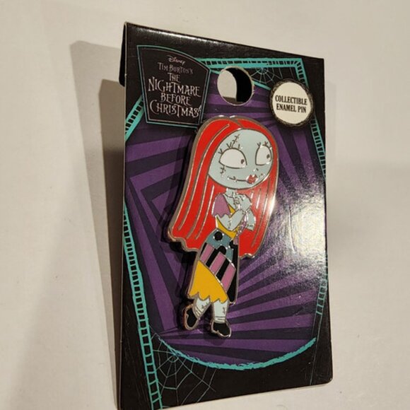 Disney Monogram Nightmare Before Christmas Sally Stitches Enamel Pin NEW - Picture 4 of 10